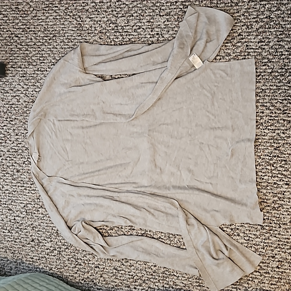 Large Grey Cardigan
